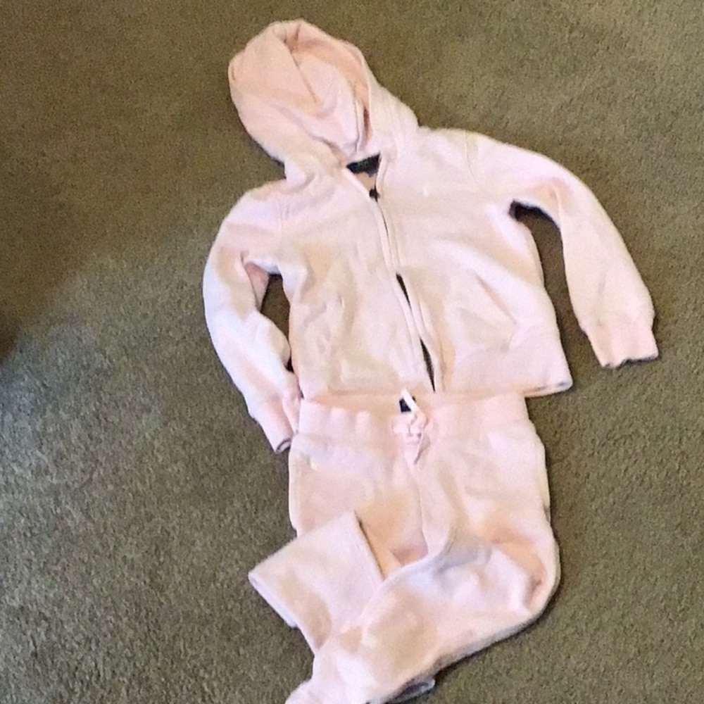 Polo by Ralph Lauren Pink Pajama Matching Set